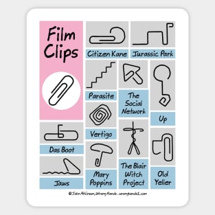 Film Clips Sticker